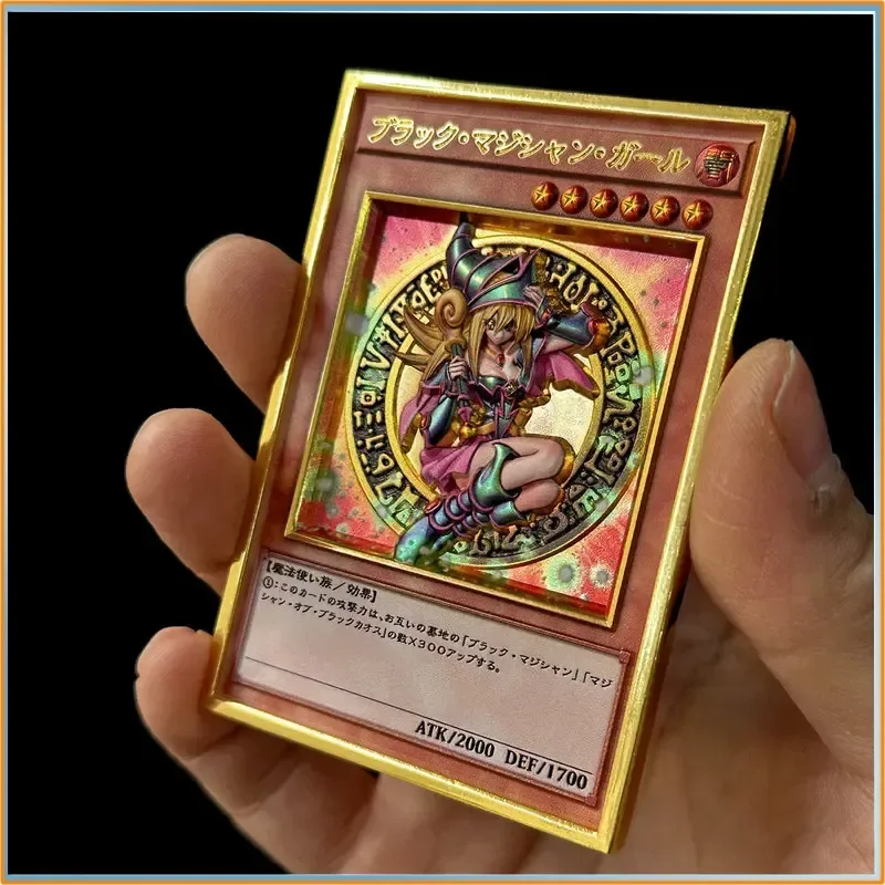 

NEW Yu-Gi-Oh! Premium Detail Egyptian Gods Blue-Eyes White Dragon Colorful 3d Metal Card, Almost Perfect Version Collection Toy