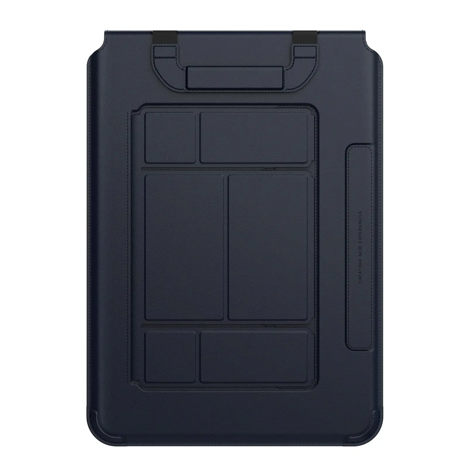 Versatile Pro Multi-functional Laptop Sleeve with Holder and Mouse Pad, Size:16.2 inch(Black)