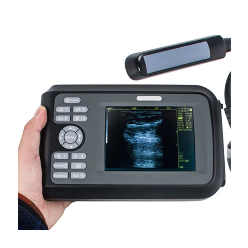 V8 Cheap Portable Rectal Usg Probe Vet erinary Handheld   Ultrasound Machine for Pig Sheep Cattle Goat