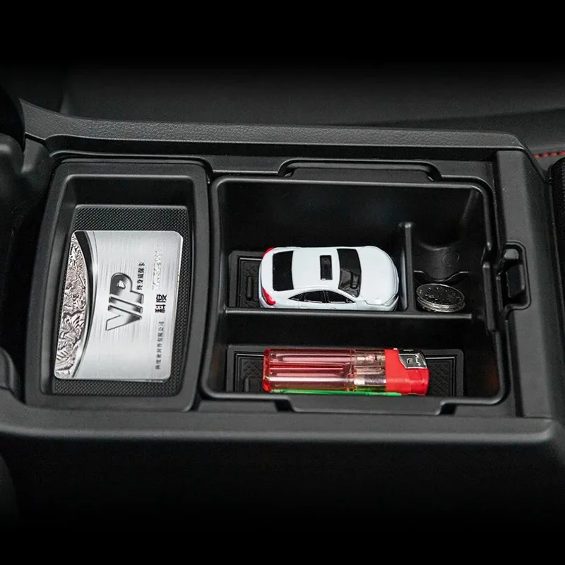 New Upgraded ABS plastic Material Car Center Console Armrest Box Storage Box For Honda Civic 11th Gen 2021 2022 2023 Accessories
