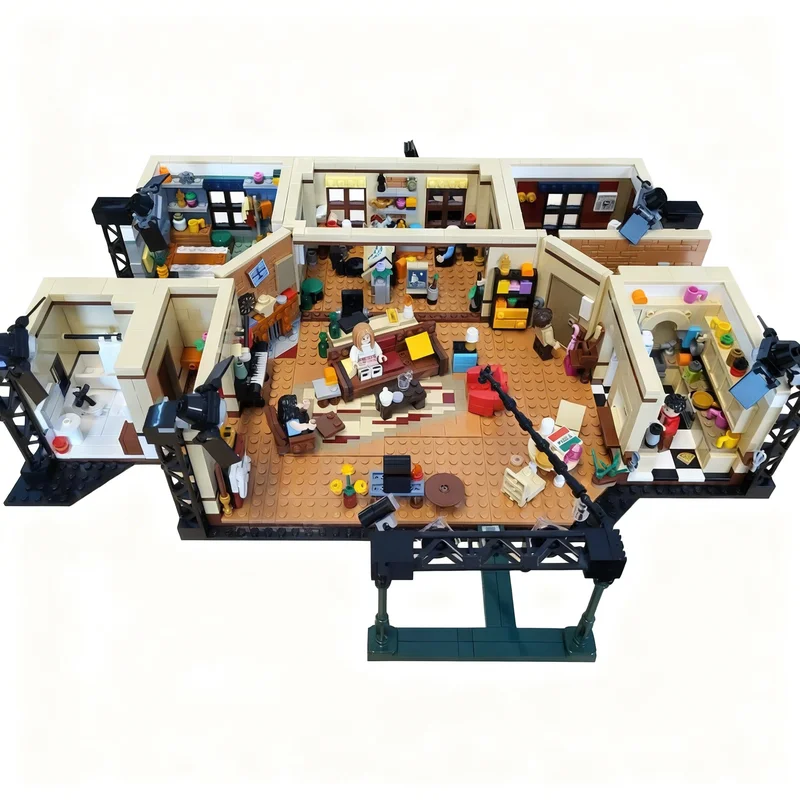 2342pcs MOC How I Met Your Mother Ted S Apartment Ideas CUUSOO Model Building Blocks Architecture Toy Christmas Gifts Brick Kids
