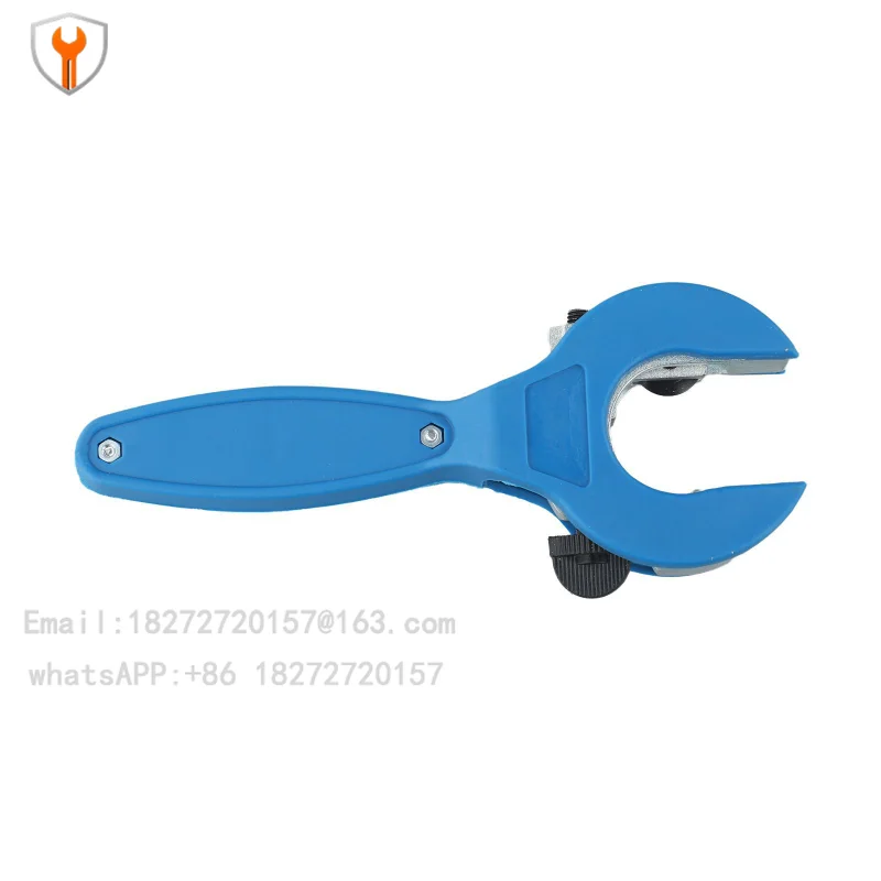 Copper Pipe Cutter Air Conditioning Maintenance Installation Cutter Metal Pipe Cutting Pipe, Blue 8-29mm Ratchet Pipe Cutter