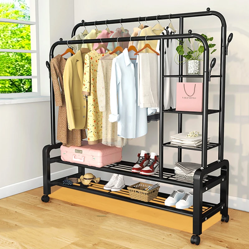 Floor Hanger for Clothes Lines Commodes Living Box Living Room Sofa Shelf Standing Coat Rack for the Wall Headboards Racks Hang