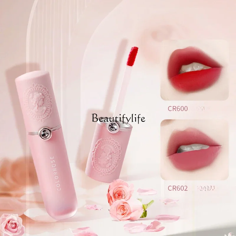 Embossed Milk Cream Lip Mud New Naked Women Color Lipstick Suitable for Spring and Summer