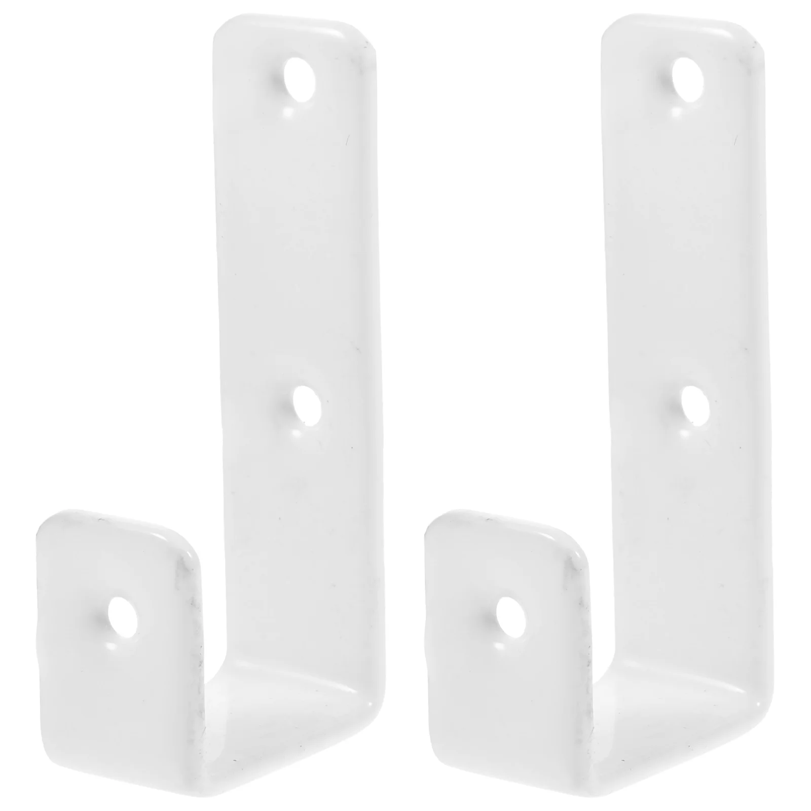 Rubber Coated Hooks 7mm Inner Diameter Bunk Bed Ladder Accessories Iron Bedroom Stairs Safety Installation Bracket