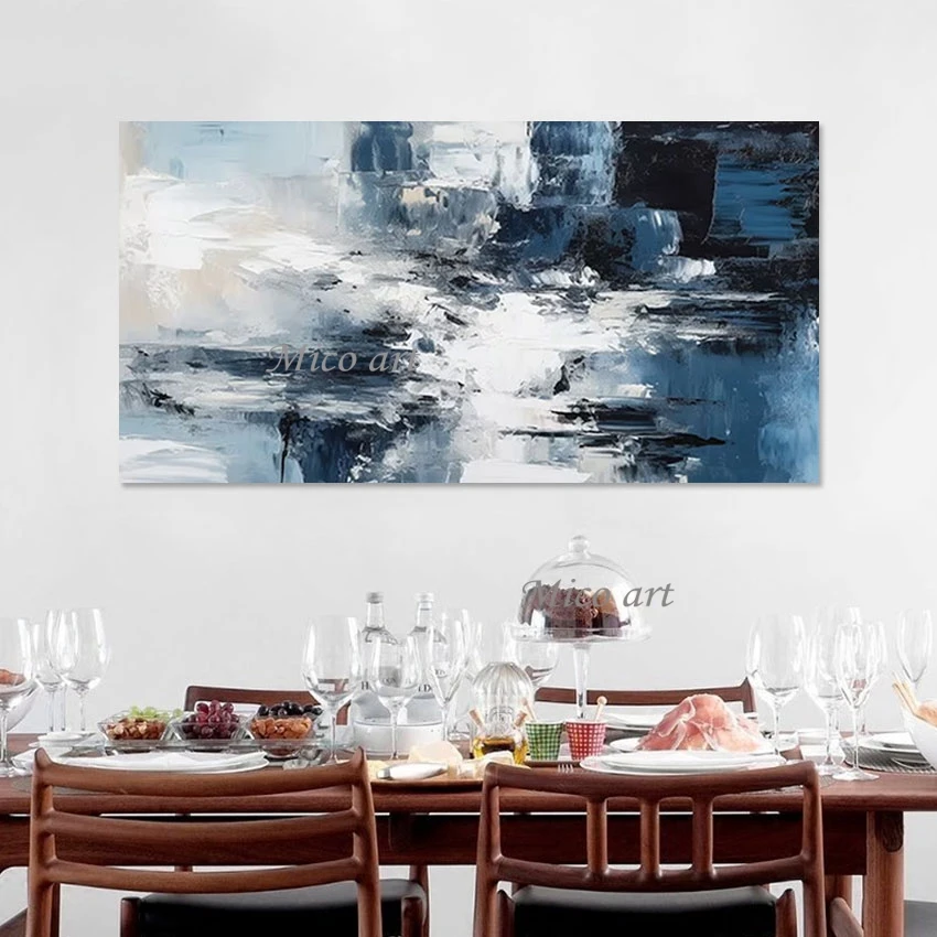 

Frameless Easy Canvas Artwork, Acrylic Decorative, Abstract Picture Art, Wall Poster, Contemporary Paintings, Showpiece Large