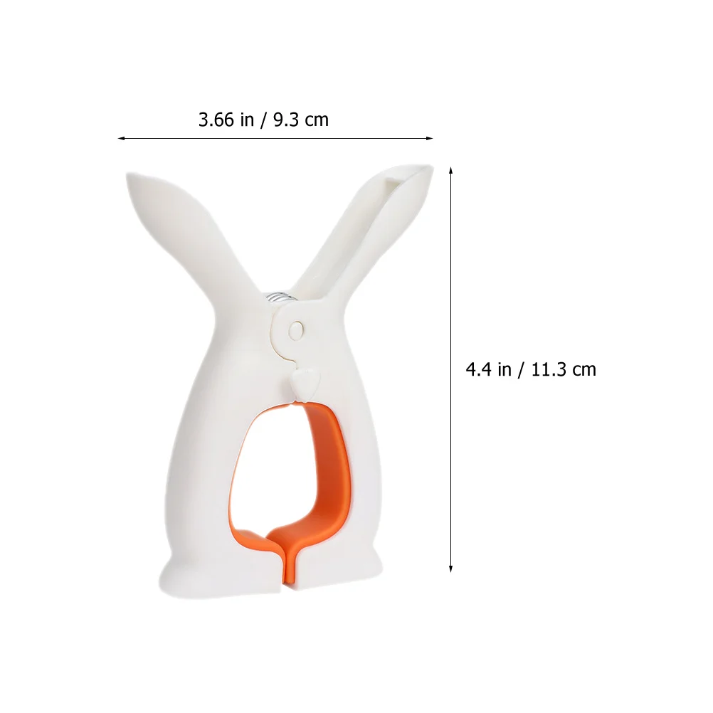 

4Pcs Windproof Plastic Clothespins Laundry Clothes Clips Non-Slip Pegs for Clothes Drying Quilt Fixing Sock Holding Outdoor Use