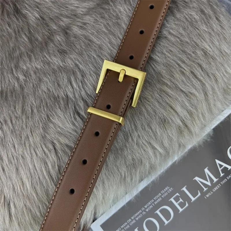 여성 패션 골드 버클 정품 가죽 코르셋 여성 Cummerbund 코트 허리띠 드레스 Decration 좁은 벨트 J1397