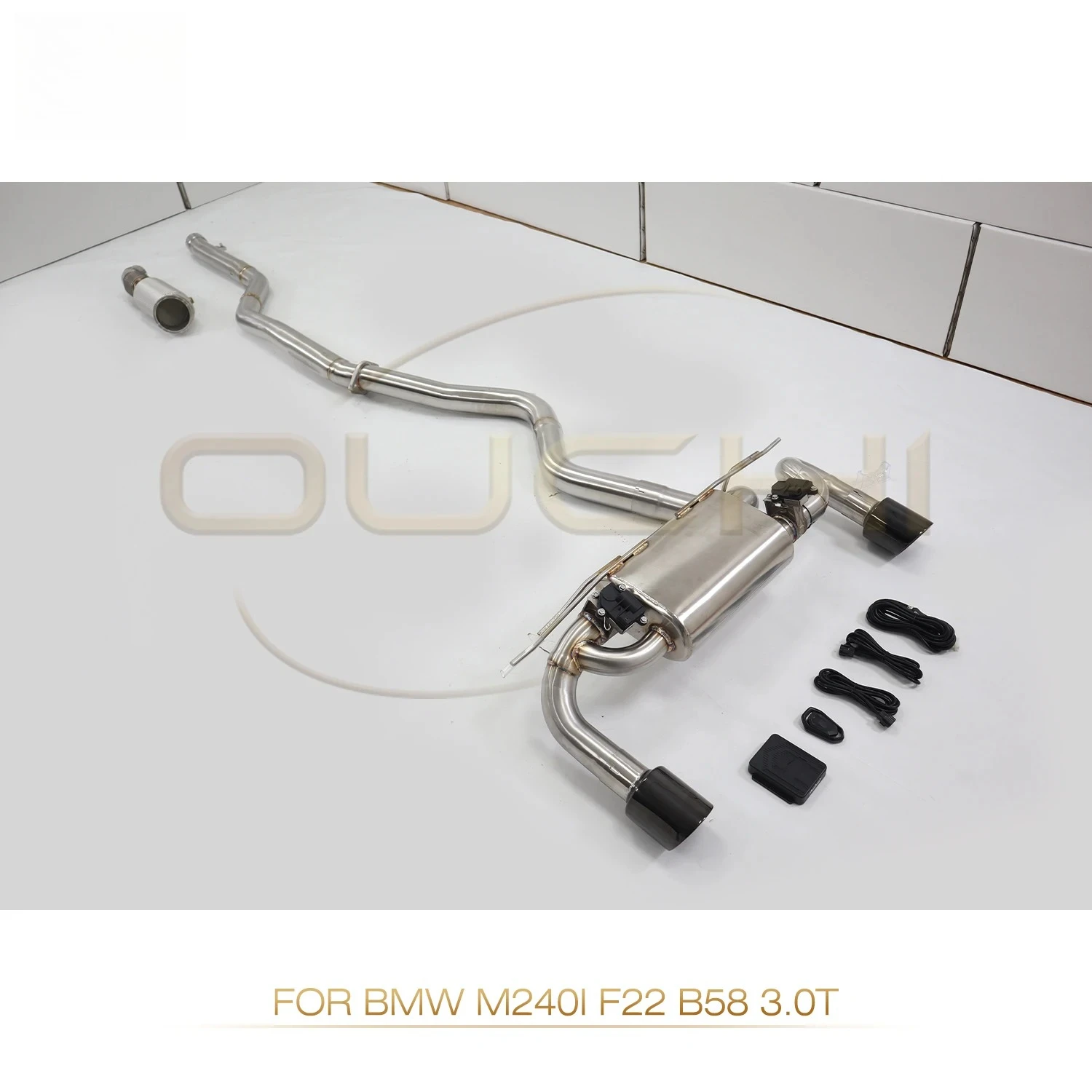 Ouchi Stainless Steel Exhaust Catback for M240i Sport Sedan F22 2017+ 3.0T B58 With Muffler Valves Exhaust Pipes System