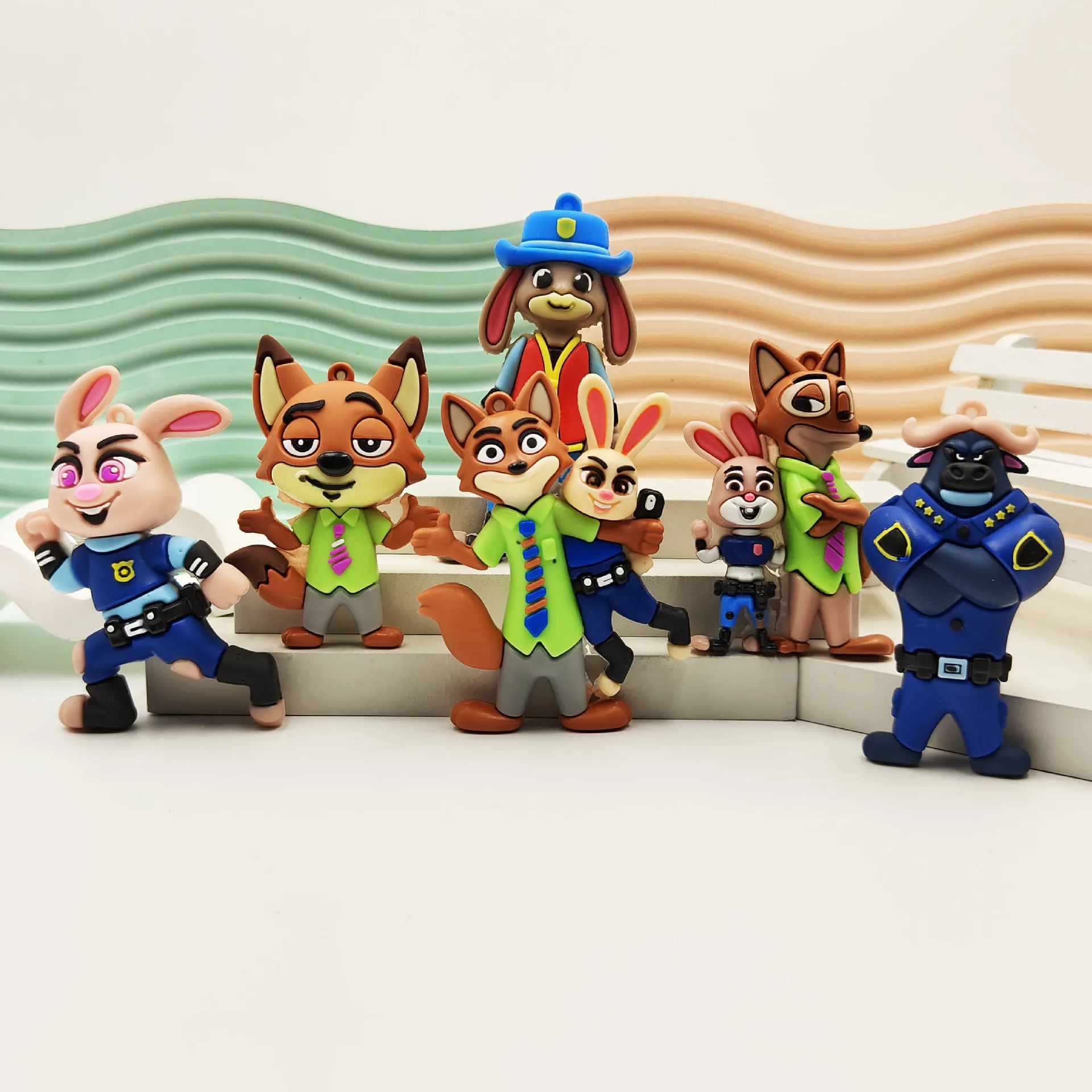 

Брелок «Зверополис», милый мультяшный Джуди, автомобильный брелок, сумка, подвеска, детская маленькая игрушка, оптовая продажа