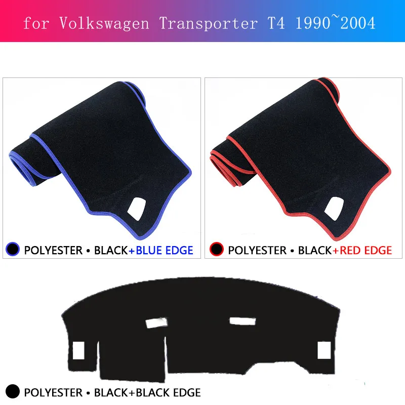 Car Dashboard Cover for Volkswagen VW Transporter T4 EuroVan Vanagon Caravelle 1990~2004 Sunshade Anti-dirty Rug Pad Accessories