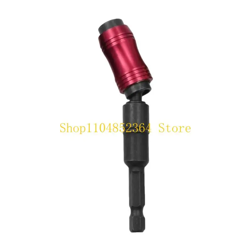 652F Durability Shank Drill Bit Holder Rod with Locking Feature for Versatility Power Tool Compatibility