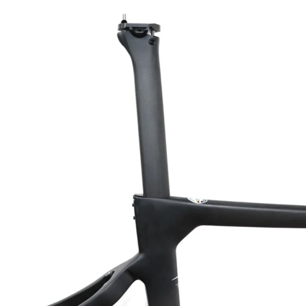 Geeignet für F12 / F10 / F8 Fahrradsattelstützen. 350mm Rennrad Carbonfaser-Sitzrohr, 0 Grad, 25 Grad – Detail 4