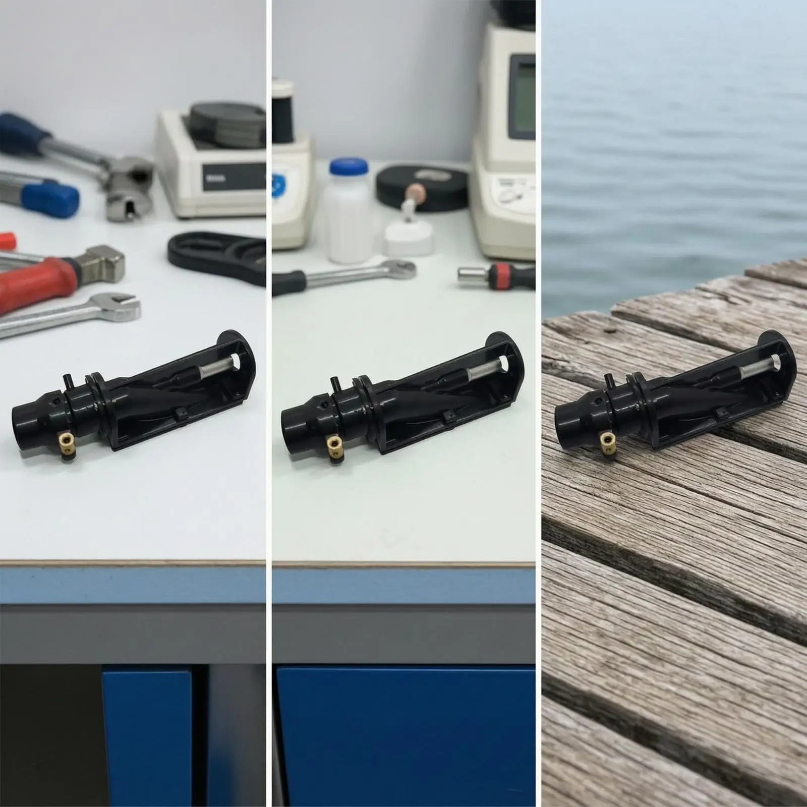 RC Boat Propulsion Unit Waterproof Jet Pump Hardware for Custom Build Watercraft and Ship Models