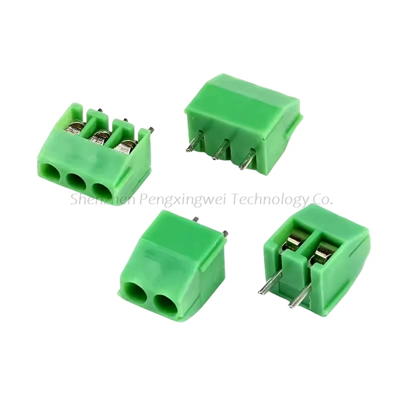 10Pcs KF350-3.5mm 2P/3P/4P/5/6Pins KF350-2P-3P-4P-5P-6P KF350 2-6Pin 3.5mm Straight Pin PCB Screw Terminal Block Connector ROHS