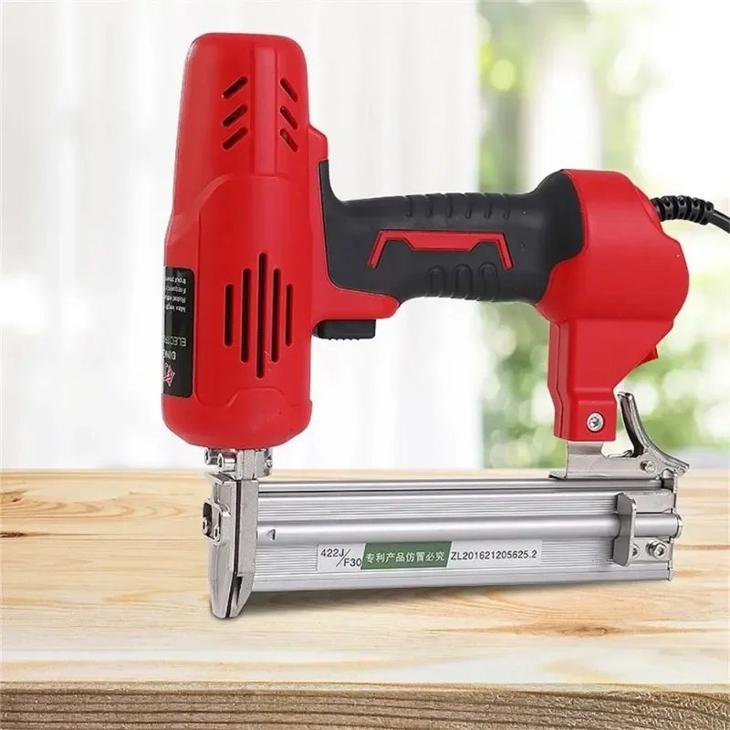 

Electric Nail Gun Portable Multi-functional Woodworking with Two Air Nail Gun Professional Electric Hardware Tools Accessories