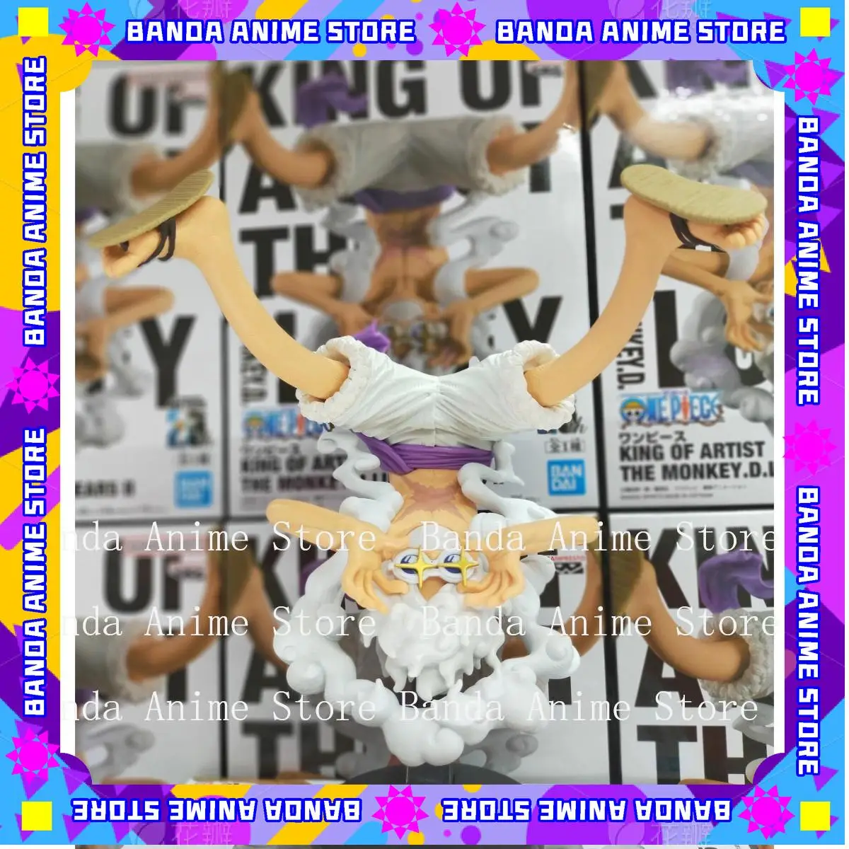 

In stock Original Bandai Banpresto One Piece Gear Fifth Monkey.d.luffy Figure Anime Genuine Collectible Boxed Model Dolls Toy