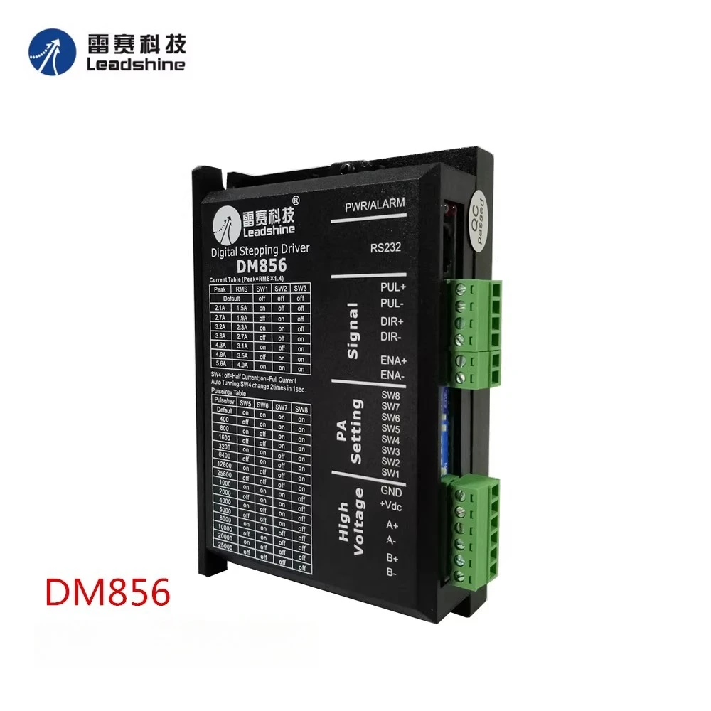 DM556 DM856 Digital Two Phase Stepper Motor Driver Compatible with Leadshine 57/86 Motor Original