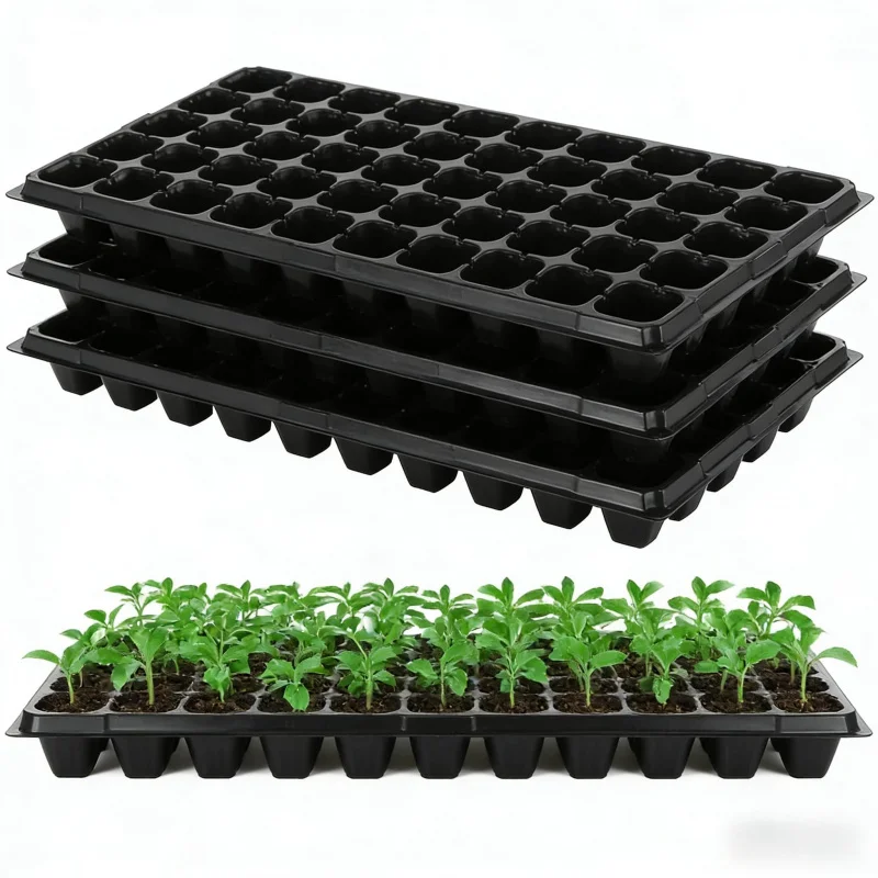 

Home Balcony Greenhouse Succulent Seedling Pot10Set of Thickened Breathable Gardening Tools for Sowing and Germination