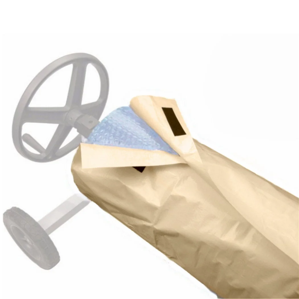 

Waterproof Swimming Pool Reel Protective Cover Outdoor Dustproof Pool Solar Roller Reel Protective Cover Solar Blanket Pool Tool