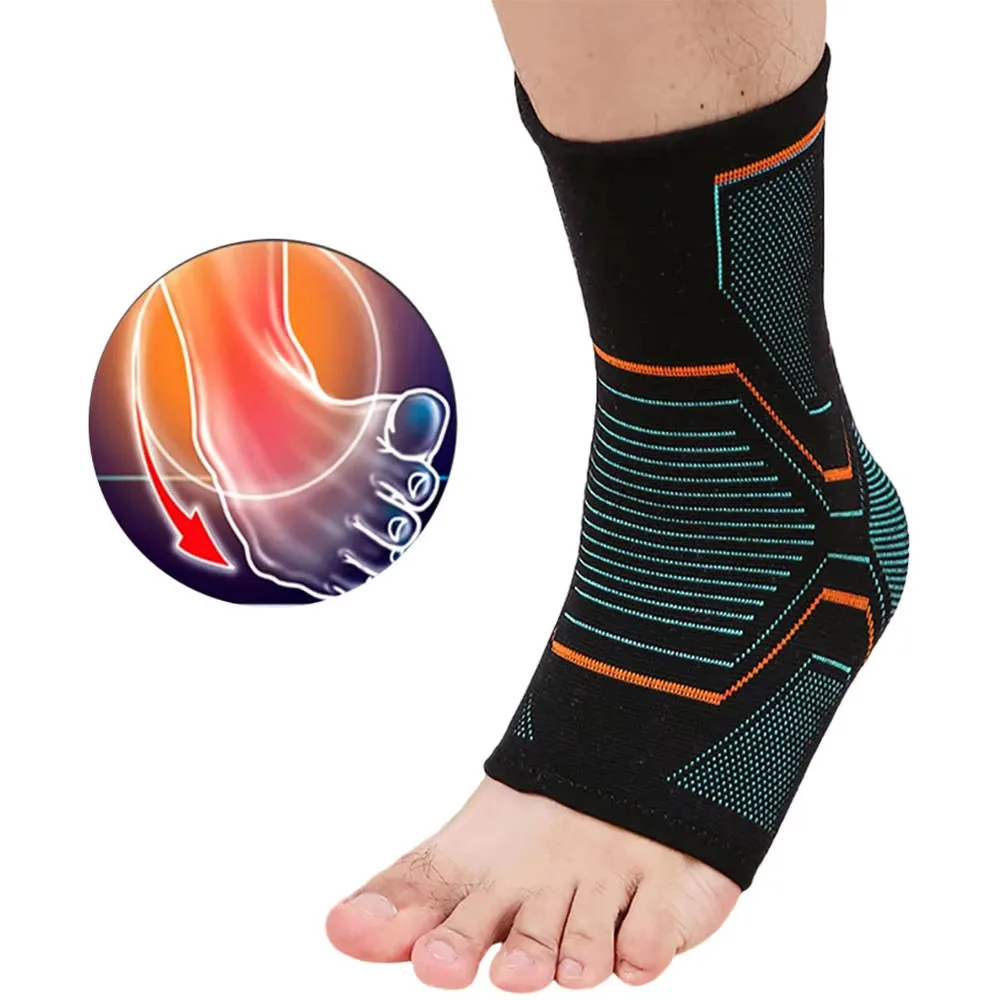 1 PCS Munhequeira de Compressão para Recuperação de Lesões, Suporte para Dor nas Articulações e Tendões, Meias para Fascite Plantar com Suporte para Arco