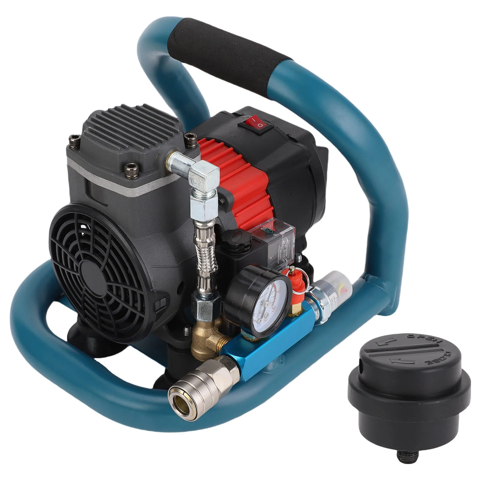 【New】1.5L Portable Air Compressor Fit for BL1830B BL1840B BL1850B BL1860B BL1815 BL1820 BL1825 194309 1 194205 3 Battery