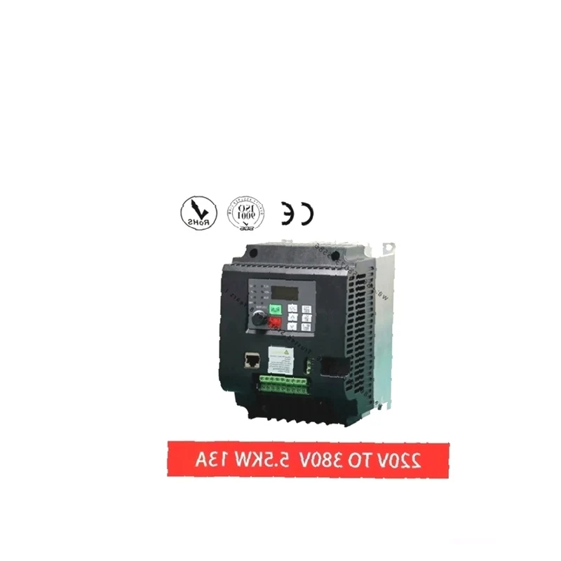 5.5kw 7.5kw 220V to 380V VFD AC Frequency Inverter Single Phase Input 3 Phase Output Drives Frequency Converter
