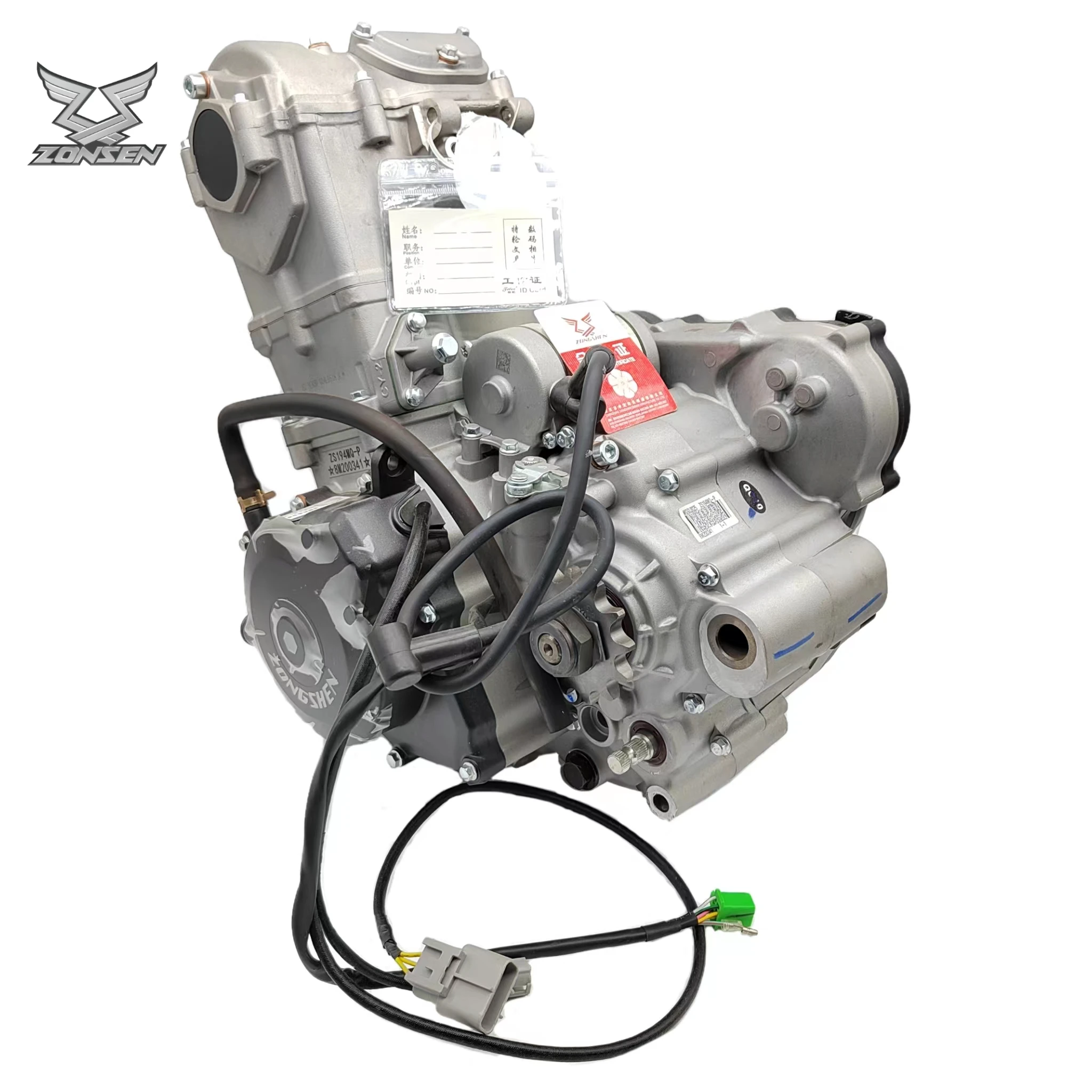 OEM Zs NC450 Motorcycle Atv Engine 4 Valve Single Cylinder Water Cooled 450cc Motorcycle Engine Assembly with Banance Shaft view 5