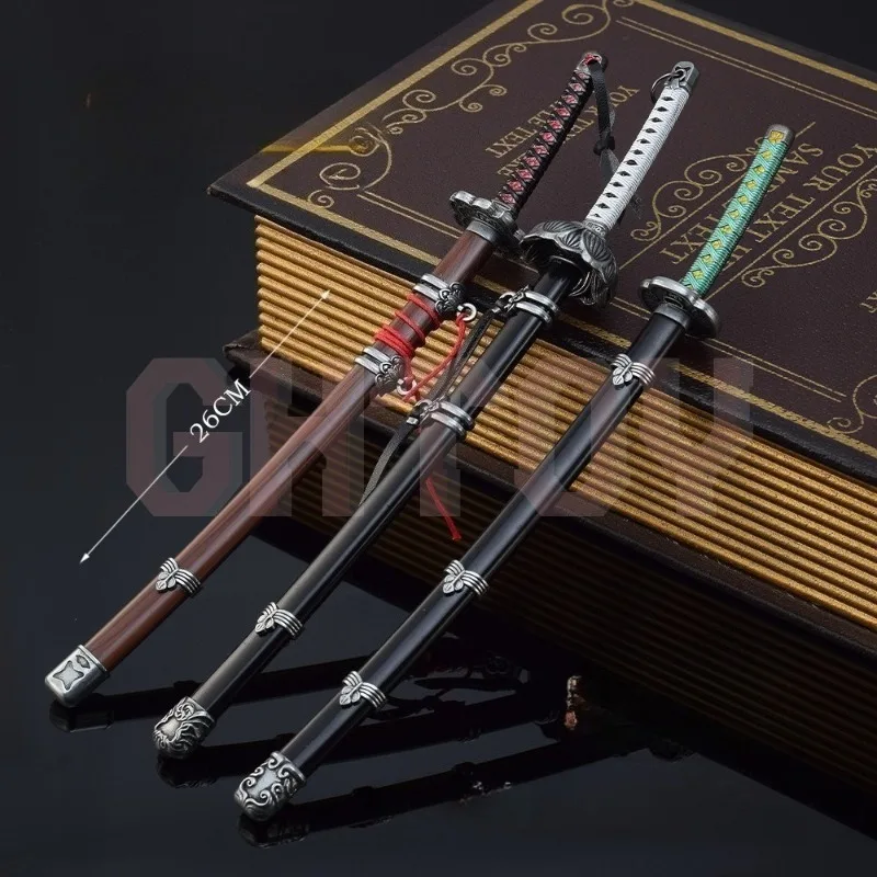 Sekiro – 26cm/10.24 pouces: Shadows Die Twice, périphériques de jeu, modèle d'armes Katana, affichage de bureau, Collection d'ornements, cadeau pour garçons