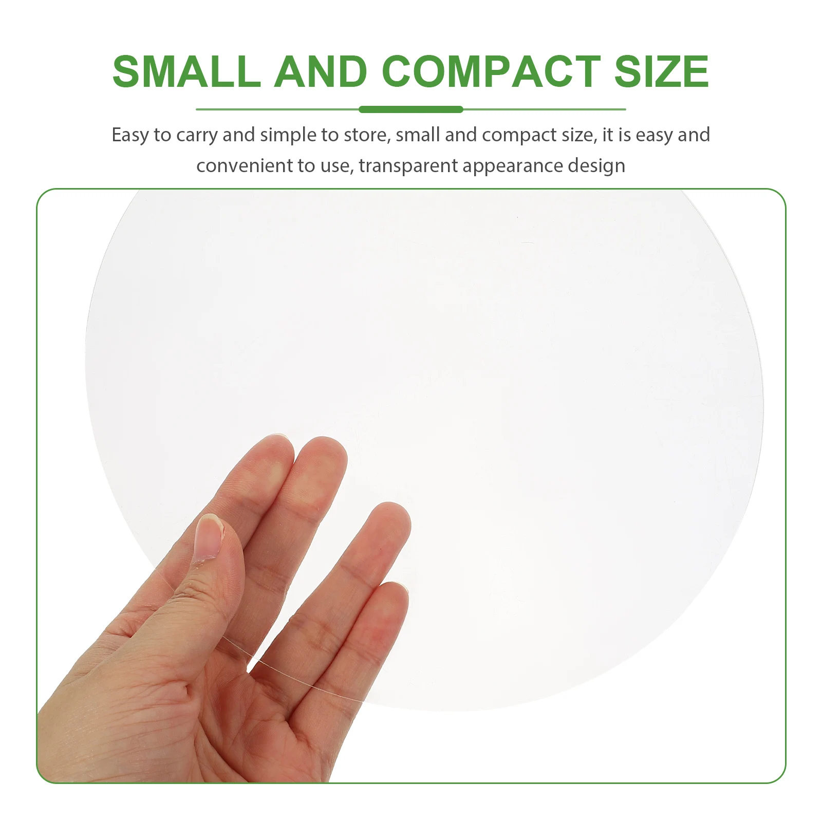 

3pcs Acrylic Circle Blanks Transparent Round Clear Discs For Diy Crafts Accessories Art Projects Table Signs Photo Frames