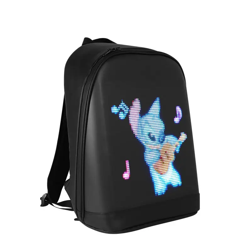 Low Price Advertising  Publish Backpack Bag LED Display With Battery Mobile LED Backpack Light Box