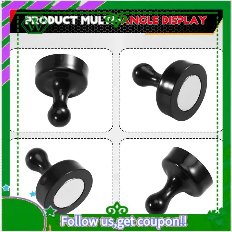 

Reliable-Strong Magnetic Whiteboard Pins For Office And Art, Large Felt Magnetic Buckles, Ideal For Refrigerators And Calligraph