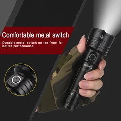 Sofirn C8L 21700 3100lm Flashlight Powerful Tactical  USB-C Rechargeable XHP50D HI LED Torch EDC Outdoor Hunting Lantern