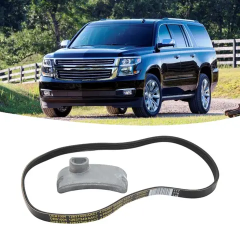 Silverado Suburban Tahoe Yukon AC Compressor Belt 12658178 Wear Resistant With Tool