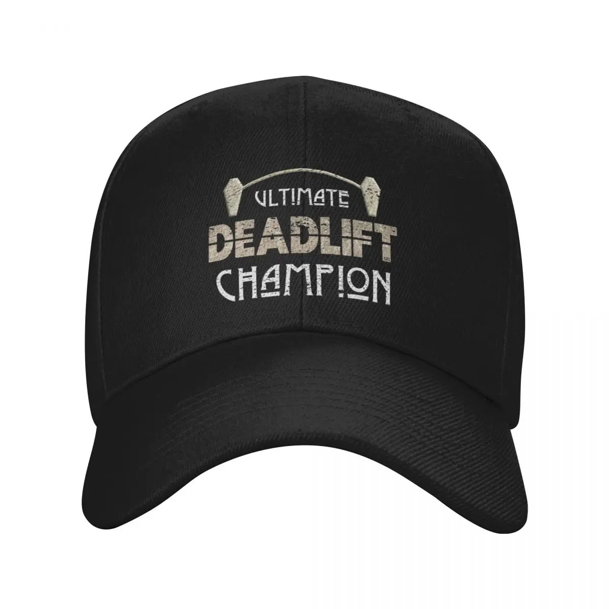 Ultimate Deadlift Champion with Coffins Baseball Cap Vintage Icon funny hat Golf Hat Baseball Men Women's