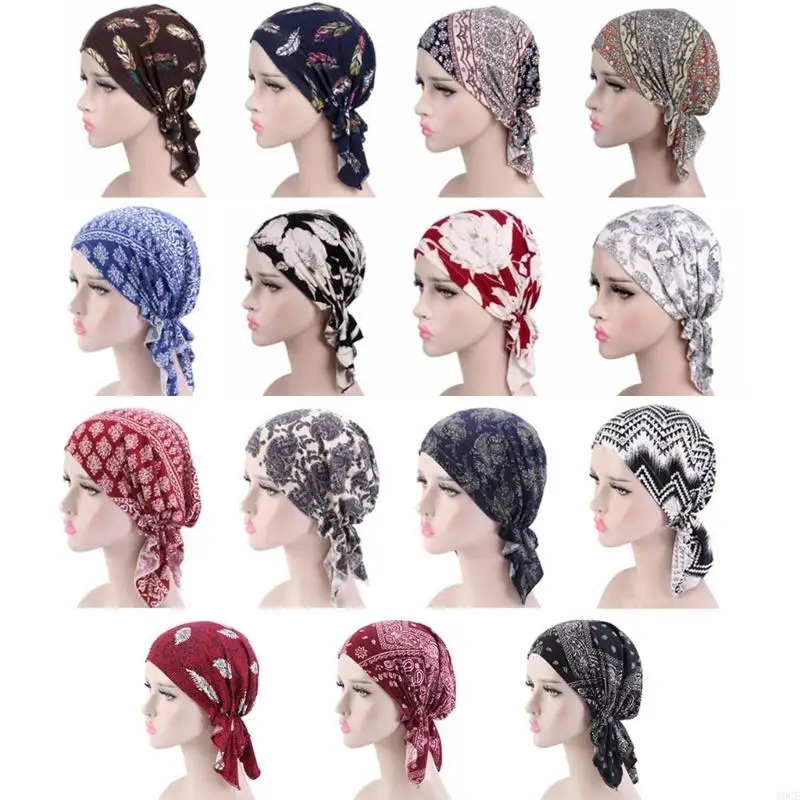 

Breathable Head Cover Hat Muslims Hijab Sleep Heascarf Maternity Accessory