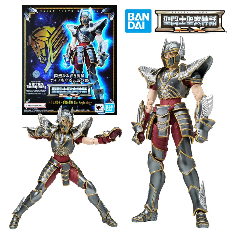 Bandai Saint Cloth Myth EX Pegasus Seiya Knights of The Zodiac 17Cm Anime Original Action Figure Model Toy Gift Collection