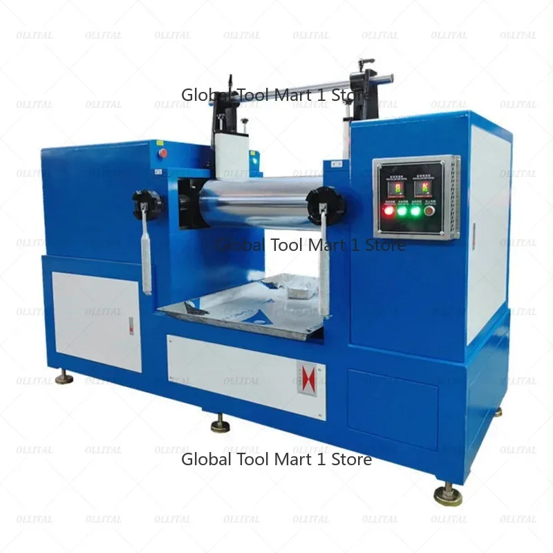 Natural Rubber Two Rollers Mixing Mill Machine for Lab Tests Suppliers Open Mixer 16 Inches Open Mixing Mill