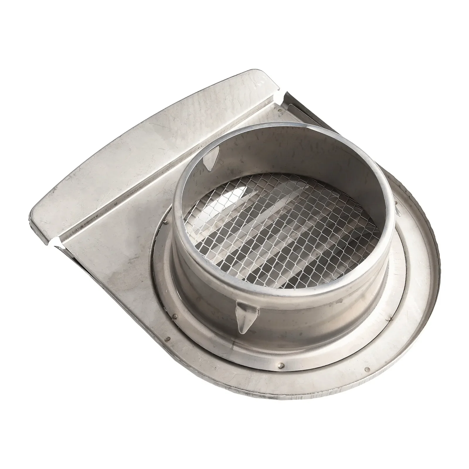

Exhaust Vent Stainless Steel Wall Air Vent Hood Ducting Vents Cap Anti-Corrosion Exhaust Grille For Wall Air Outlet Cover