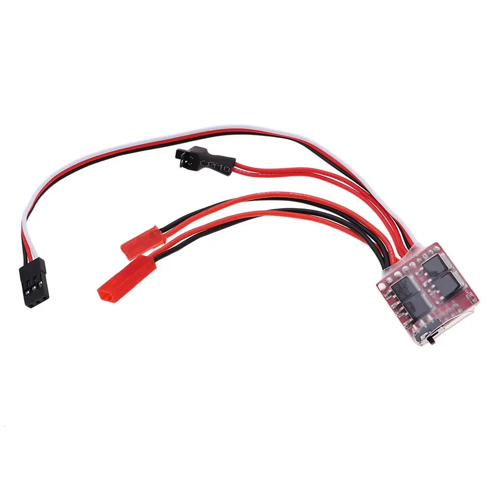 

RC Truck ESC 30A Electronic Speed Controller Multicolor Accessory for WPL B36 C24 B16 B14 B24 GT2 Receiver Replacement