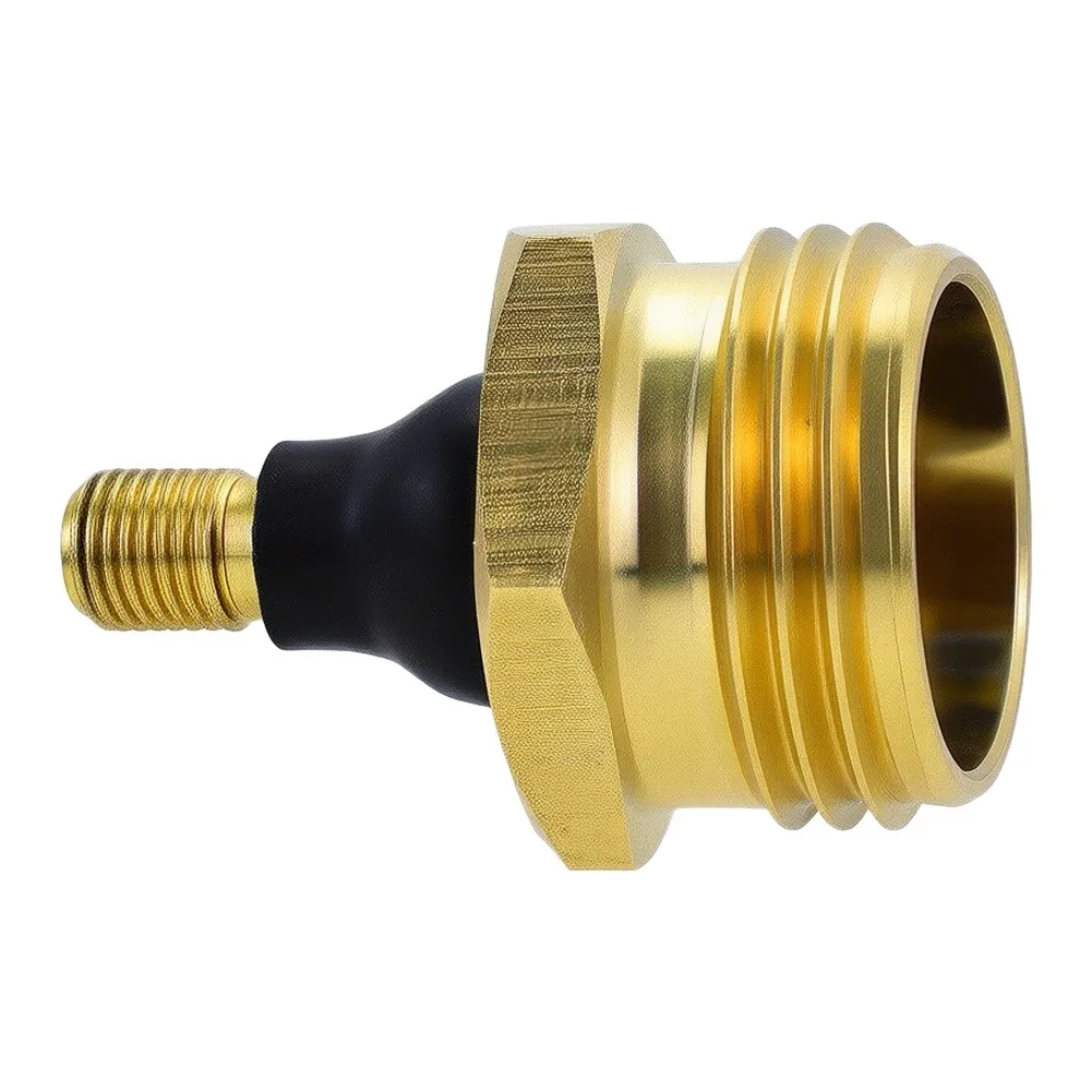 2pcs 8mm Brass Blow Out Stopper 27mm Thread For RV Water Pipe Cleaning And Maintenance Caravan-Travel Trailer Plumbing Fittings
