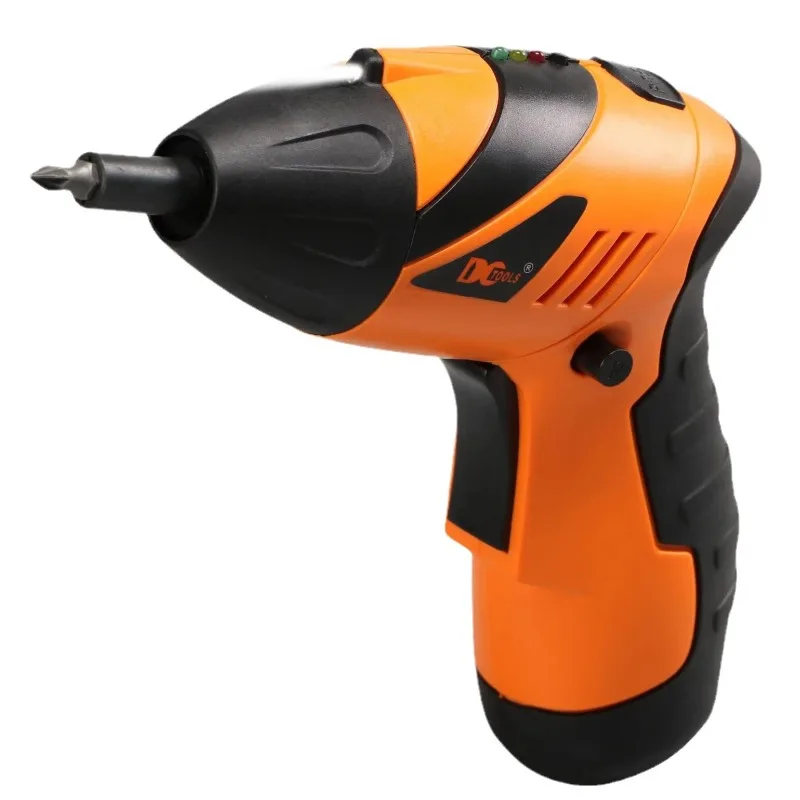 

Миниатюрная перезаряжаемая литий-ионная отвертка, 4.8В, многофункциональная электрическая отвертка и дрель с полным набором насадок