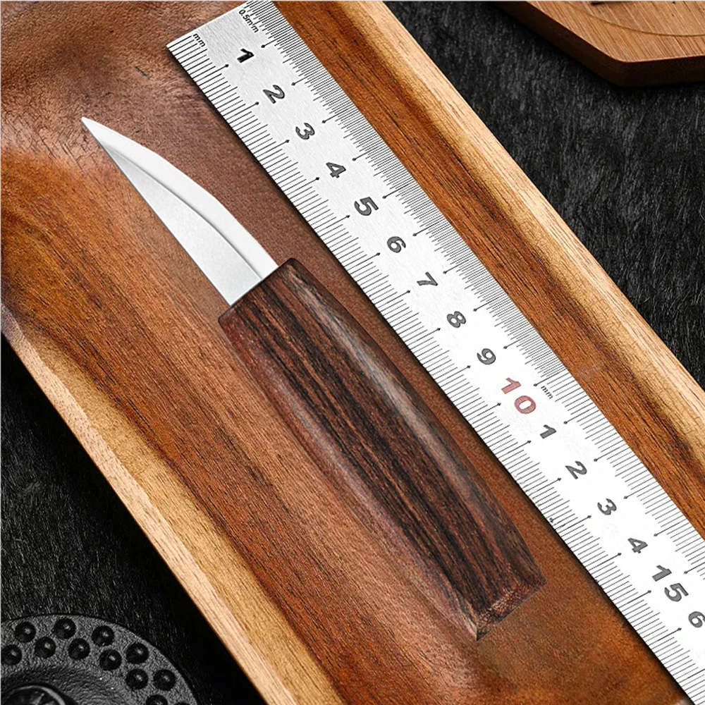 1PCS Wood Carving Knife Tool Set DIY Peeling Woodcarving Sculptural Spoon Carving Cutter Carving Knife