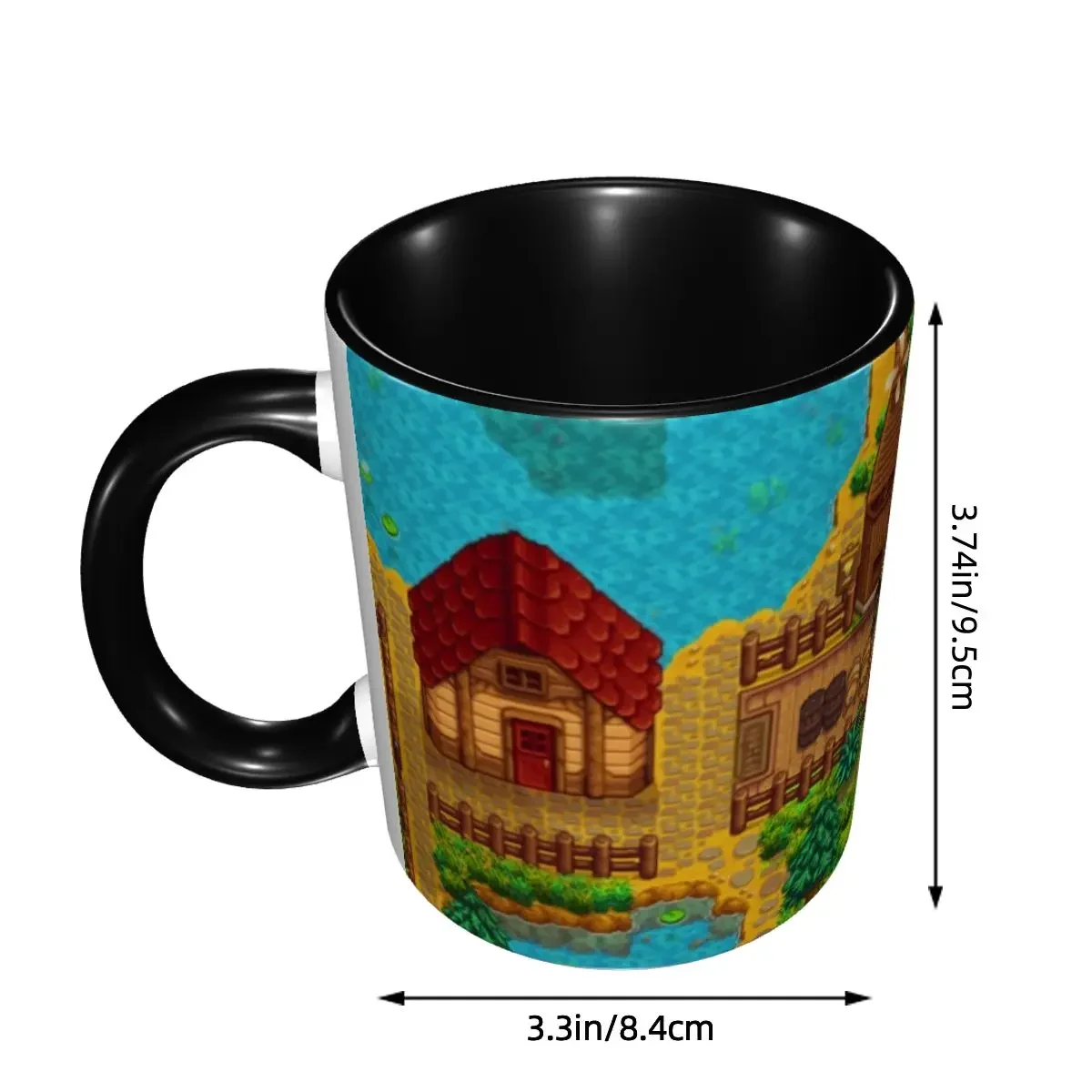 Stardew Valley Map Coffee Coffee Mugs DIY Customized Ceramic Tea Milk Mug Cup