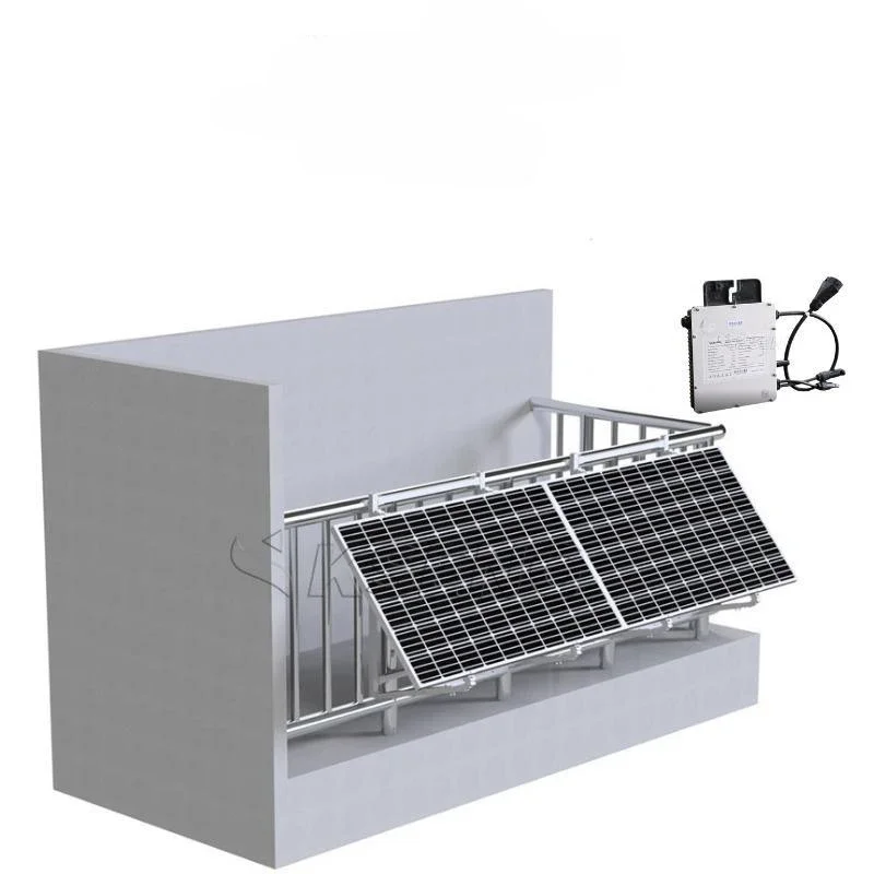 In Stock Balcony Solar Set Easy Solar Kit System 30~43 degree angle Length Adjustable Solar Panel