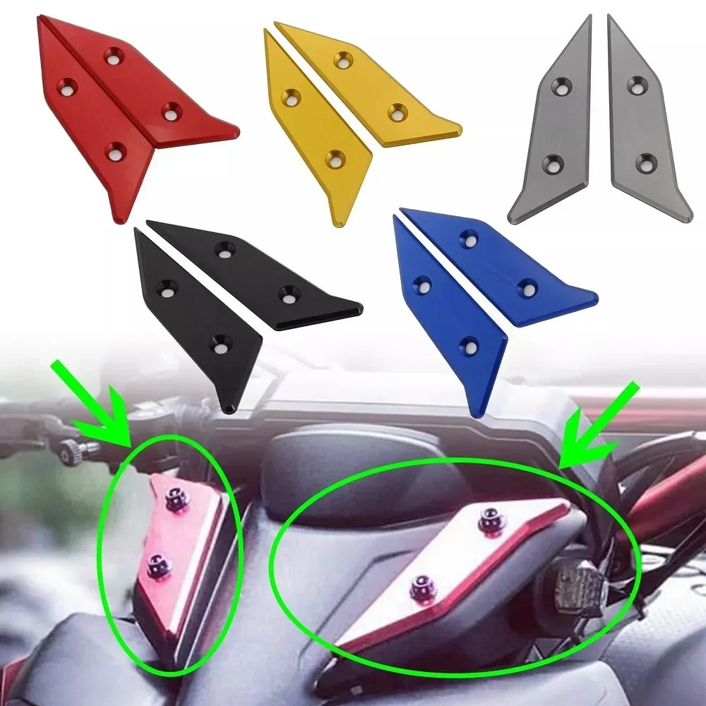 Motorcycle Windscreen Trim Strip Mouting Windshield Deflector Bracket Holder Ornamental Moulding For Yamaha MT15 MT-15 2018-2020