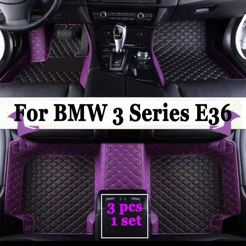 

Custom Splicing Colors Car Floor Mats for BMW 3 Series E36 1990-2000 E46 E90 E92 Coupe E93 Carpet Interior Car Accessories