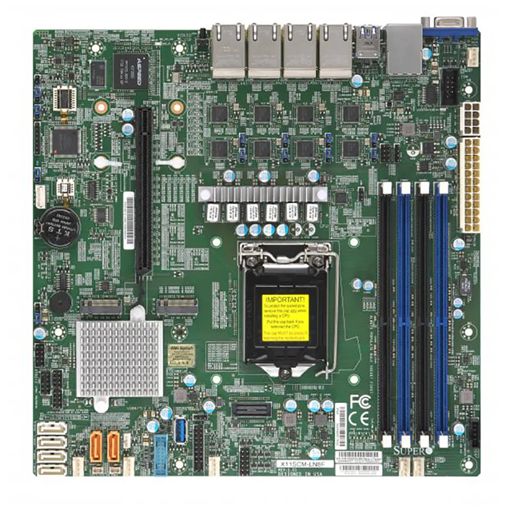 

Для Supermicro X11SCM-LN8F 2*M.2 IPMI SGX C246 M.2 TPM M-ATX
