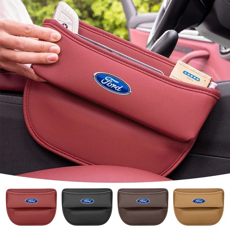 Multifunction Seat Gap Storage Bag For Ford Focus Fusion Escort Kuga Ecosport Fiesta Falcon Mondeo Taurus MUSTANG Accessories