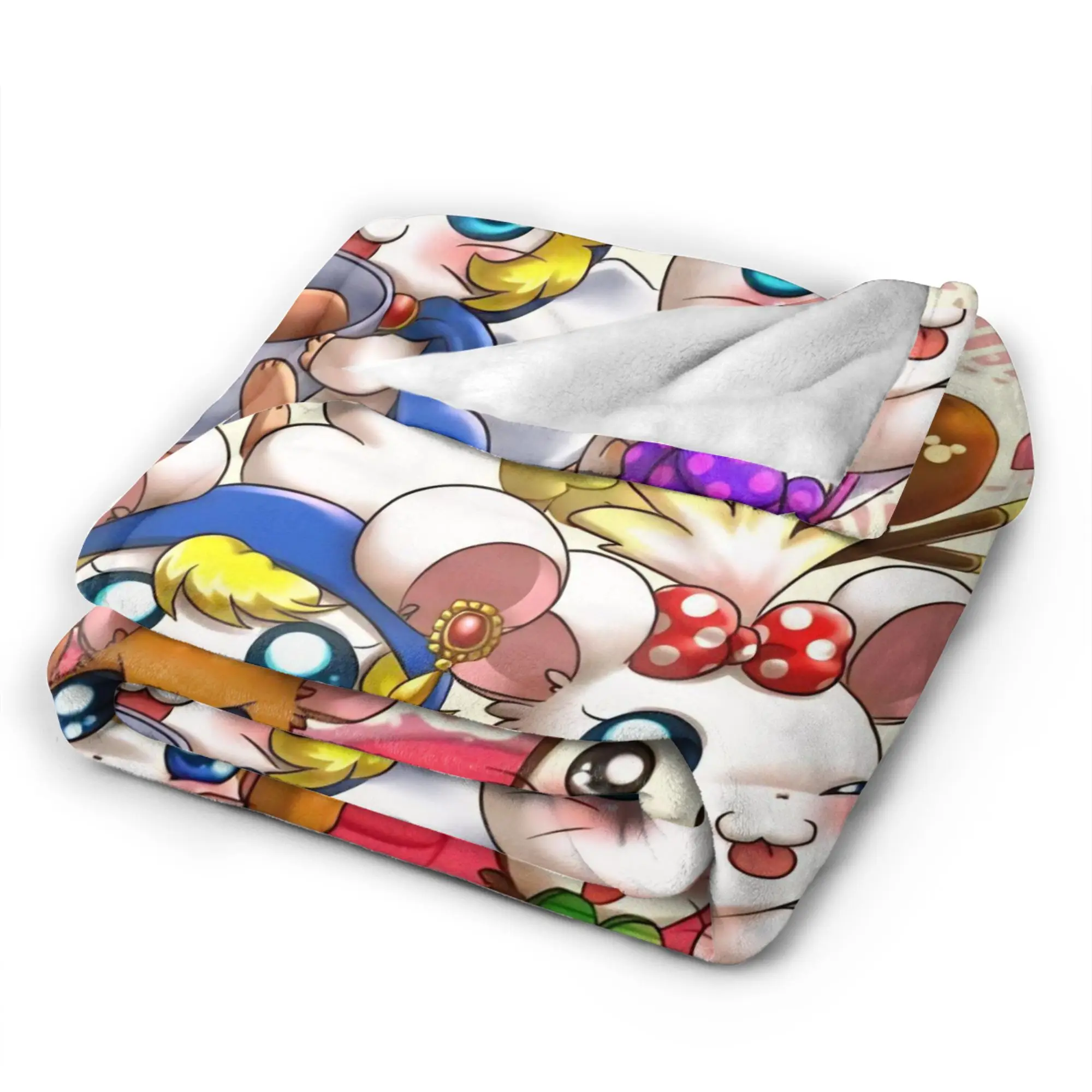 Cute Hamtaro  Plush Blanket Kids  Flannel Throw Blanket For Bedroom Super Warm Custom Quality Bedspread Gift